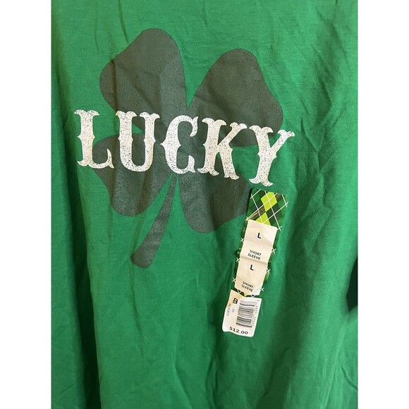 Lucky Graphic Short Sleeve T- Shirt Size Large NWT - Picture 4 of 7